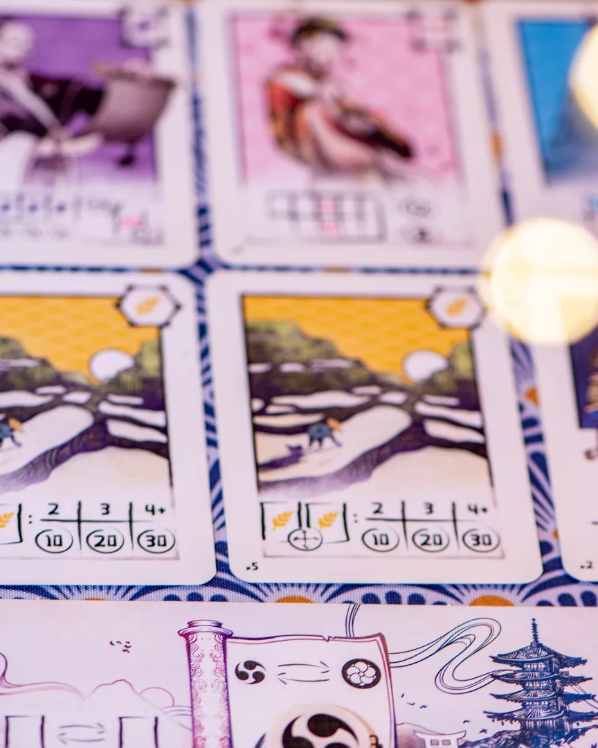 Cartes du jeu Naishi